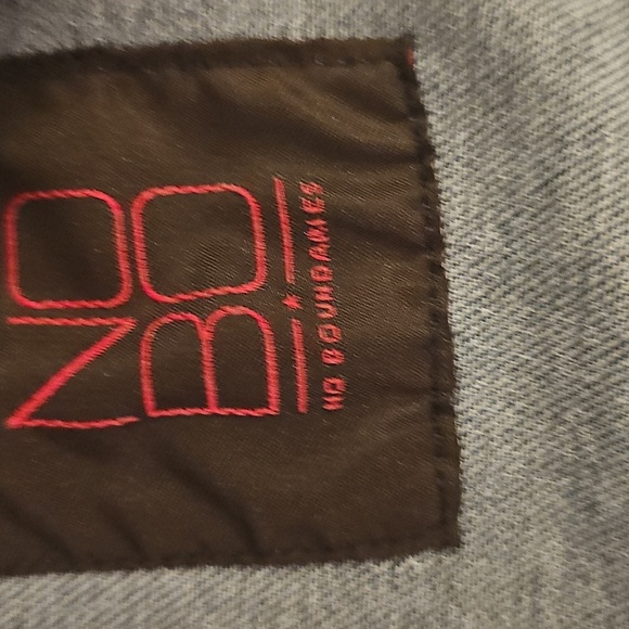 Red Polka Dot Top with No Boundaries Belt Loop Denim Overalls - Picture 7 of 8